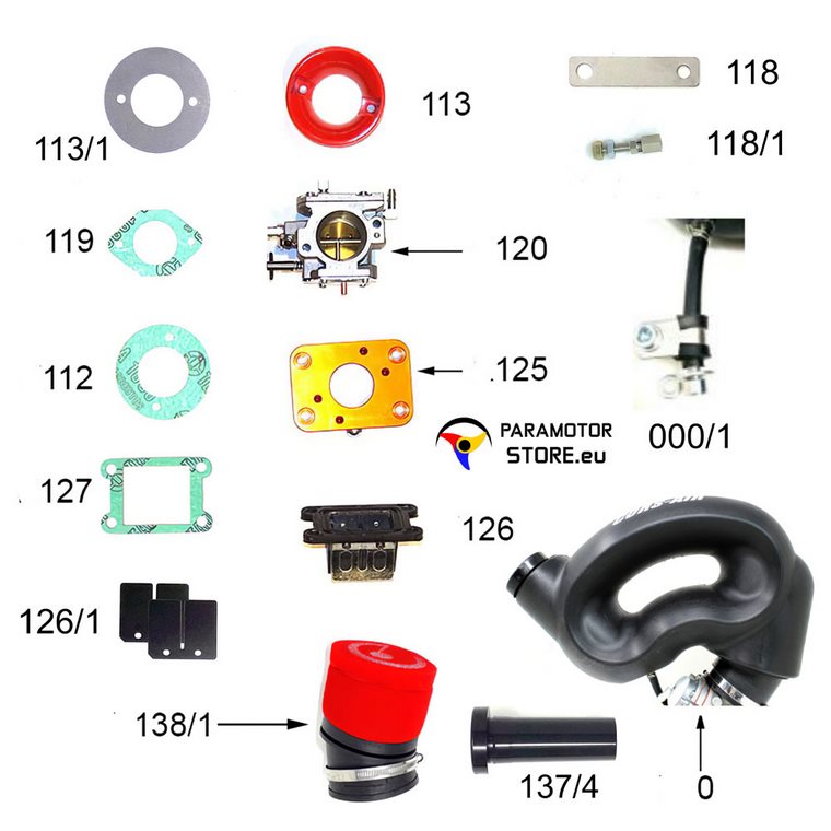 01 | Carburador | Carburetor | Carburateur