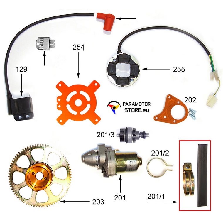 06 | Arranque Eléctrico | Electric Start | Démarreur électrique