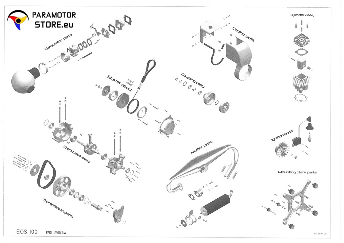 Eos 100 - Parts