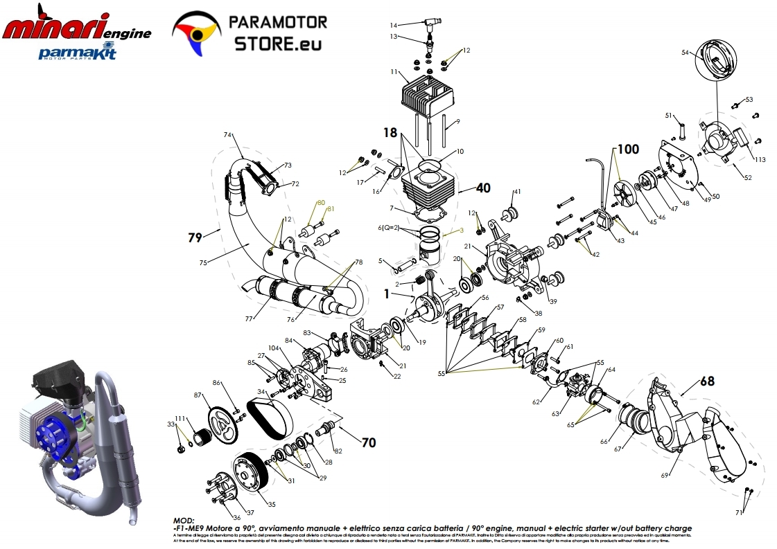 F1-ME9 | Motor | Engine | Moteur