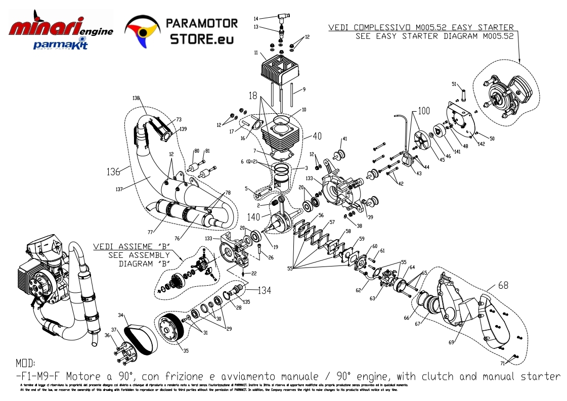 F1-M9-F - Pro | Motor | Engine | Moteur